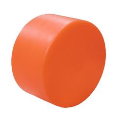4 in. Side Outlet Test Cap in Orange