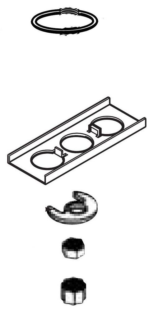 Moen Unfinished Hardware Kit ABDN 