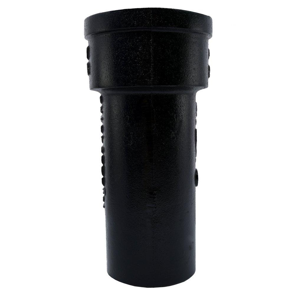 Black Spigot Service Cast Iron IPT Tap on Pipe Reducing Tee 