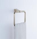 Brizo Brushed Nickel Square Closed Towel Ring 