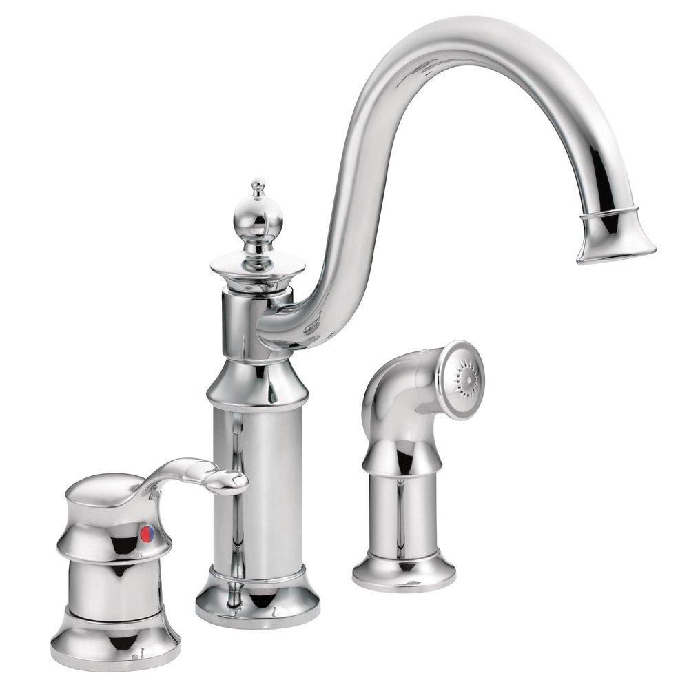 Moen Chrome Single Handle Kitchen Faucet 