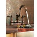 Moen Wrought Iron Two Handle Bridge Kitchen Faucet 