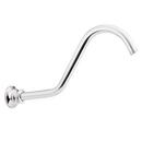 14 in. Rainfall Shower Arm and Flange in Chrome