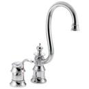 2-Hole Bar Faucet with Single Lever Handle in Polished Chrome