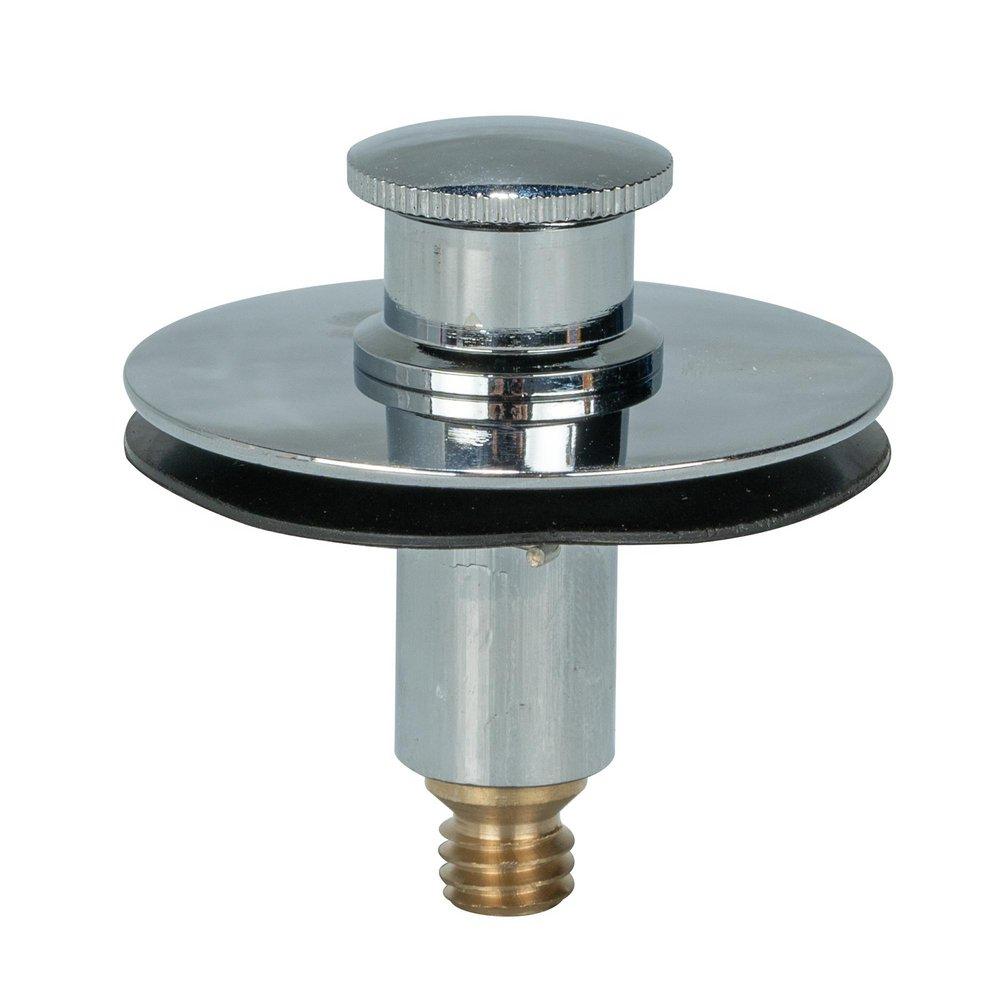 AB & A&trade; Chrome Brass Push and Lift Stopper 