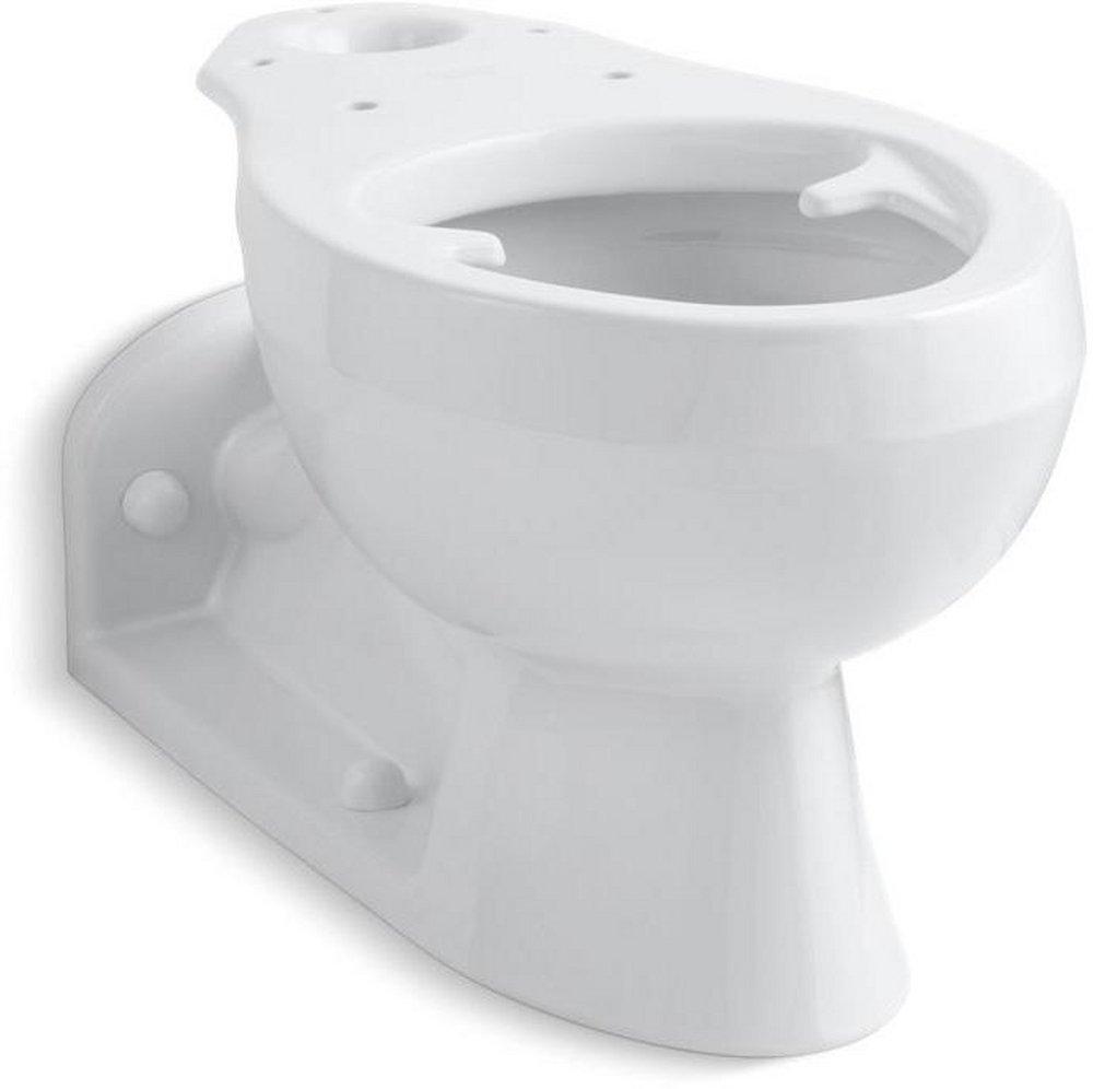 KOHLER White Elongated Toilet Bowl 