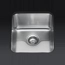 15-3/4 x 17-1/2 in. No Hole Stainless Steel Single Bowl Undermount Kitchen Sink