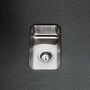 KOHLER Stainless Steel 10-3/4 x 17-1/2 in. No Hole Single Bowl Undermount Kitchen Sink 