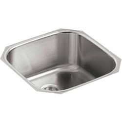 19-5/8 in. Undermount Stainless Steel Single Bowl Kitchen Sink