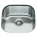 19-5/8 x 19-5/8 in. No Hole Stainless Steel Single Bowl Undermount Kitchen Sink