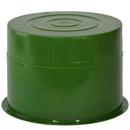 Crete-Sleeve Green Plastic Sleeve in Green 