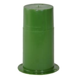 3 in. Plastic Sleeve in Green