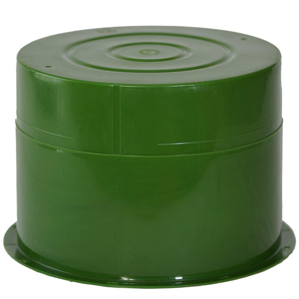 Crete-Sleeve Green Plastic Sleeve in Green 