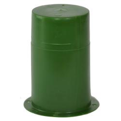 4 in. Plastic Sleeve in Green