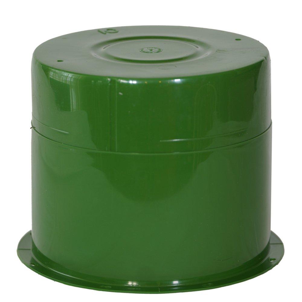 Crete-Sleeve Green Plastic Sleeve in Green 