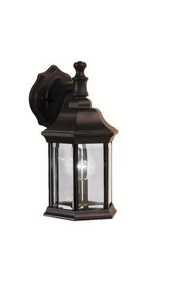 1 Light 100 W Medium Lantern in Black