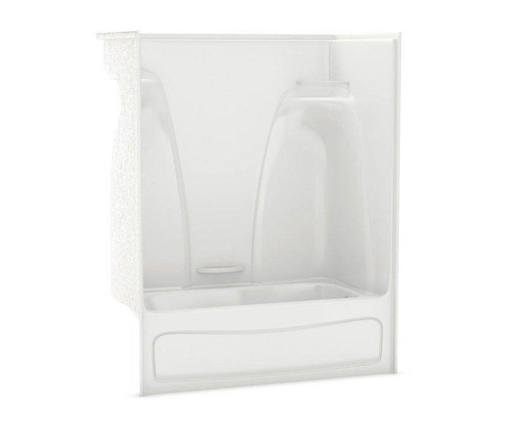 Aker by MAAX White 60 x 33 in. Tub and Shower with Right Hand Drain 