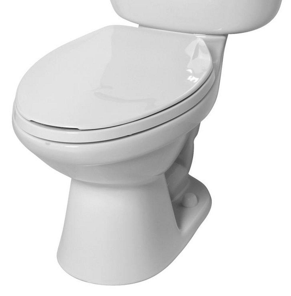 Briggs Plumbing Products White Elongated Toilet Bowl 