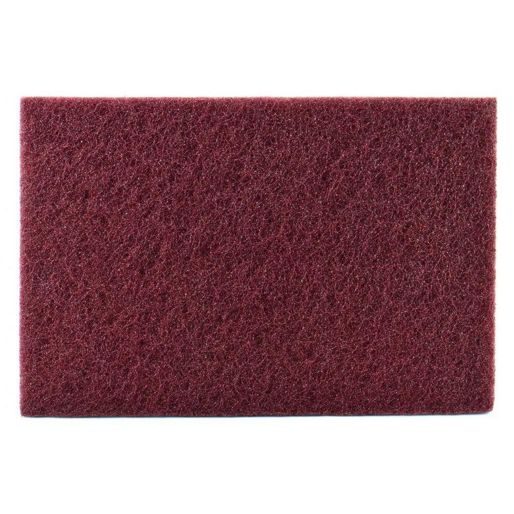 ARC Abrasives Maroon 6 x 9 in. Aluminum Oxide Web Hand Pad in Maroon 