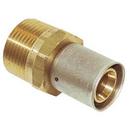 5/8 x 3/4 in. Threaded Brass and Plastic Adapter