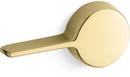 KOHLER Vibrant&reg; Polished Brass Left-Hand Trip Lever 
