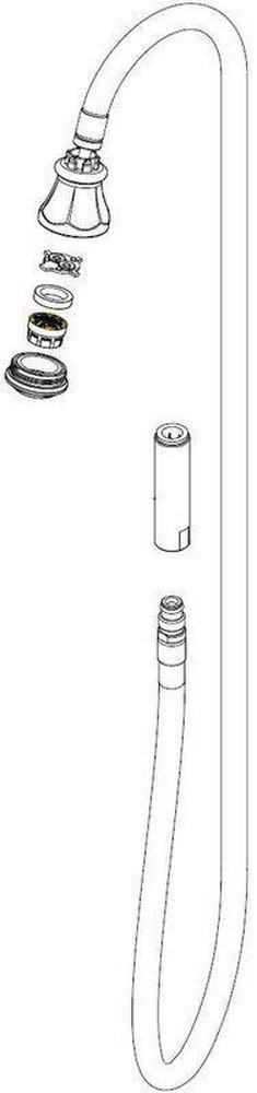 Pfister Brushed Nickel Pullout Hand and Shower 