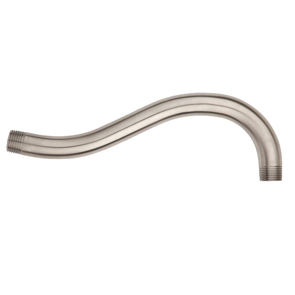 Pfister PVD Brushed Nickel 1/2 in. NPT Shower Arm 