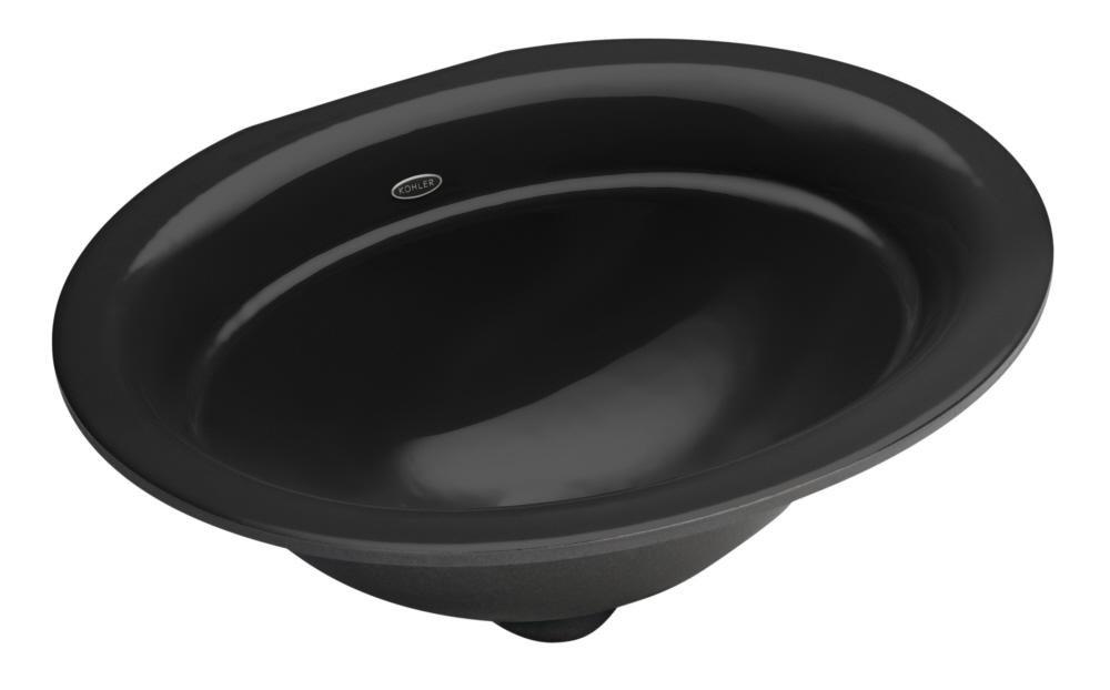 KOHLER Black Black&trade; Undermount Basin 