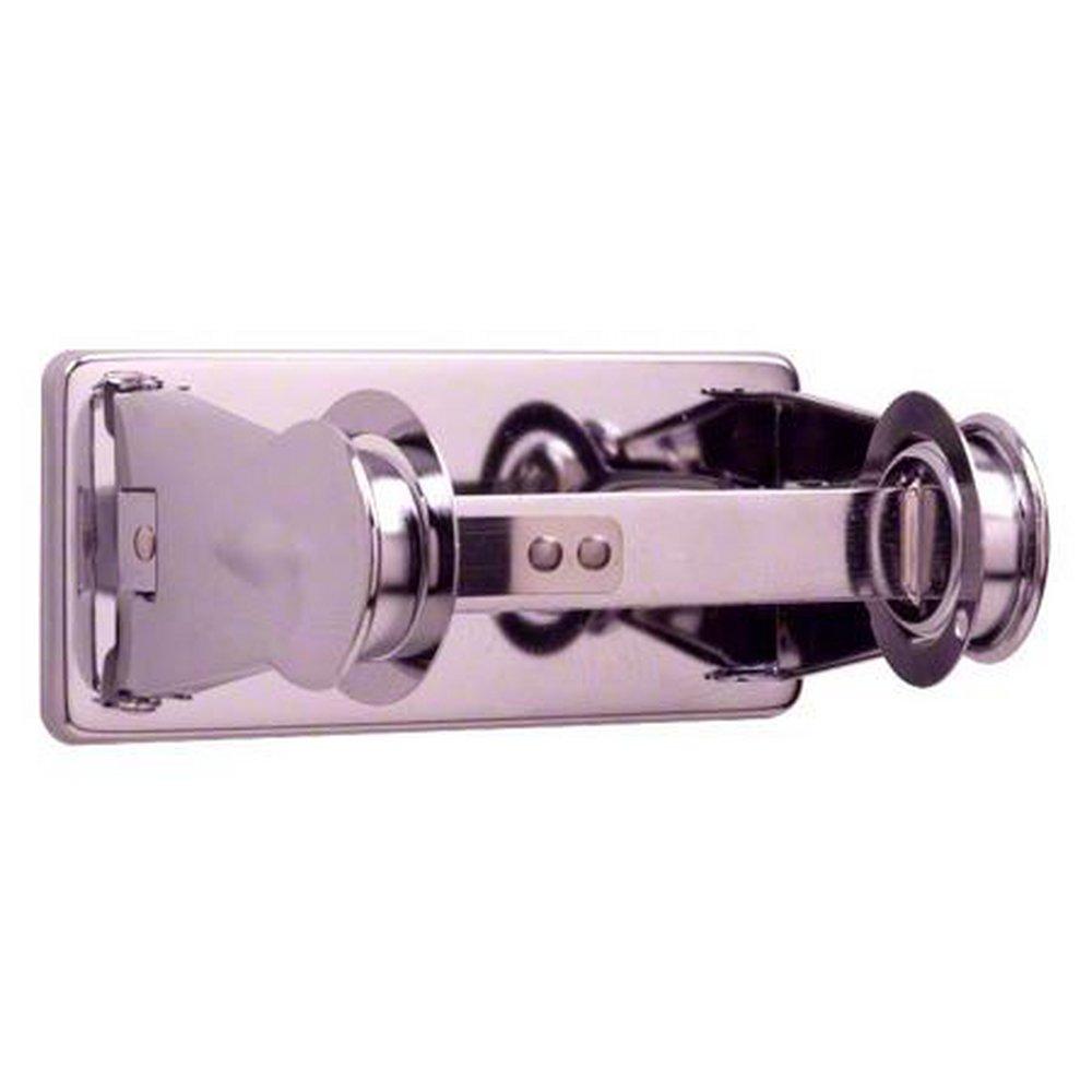 Bobrick Polished Chrome 4-1/4 in. Single Roll Tissue Dispenser 