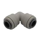 John Guest Grey OD Tube Union Straight Acetal 90 Degree Bulk Elbow in Grey 