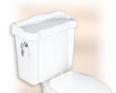 1.6 gpf Toilet Tank with Lid in White
