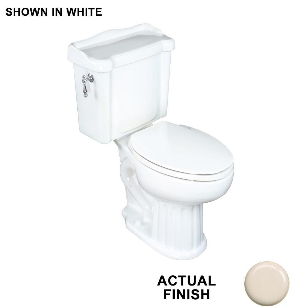 St. Thomas Creations Bone 1.6 gpf Toilet Tank with Lid 