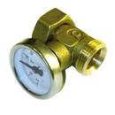 Brass Manifold Repair Thermometer with Well