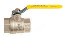 2-1/2 in. Forged Brass Full Port Solder 400# Ball Valve