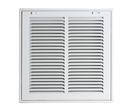 12 x 12 in. Filter Grille Return Air in White Steel