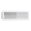 PROSELECT&reg; White 12 in. for Residential Floor Diffuser in White Steel 