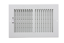 PROSELECT&reg; White 14 in. Steel Ceiling/Sidewall Register in White 