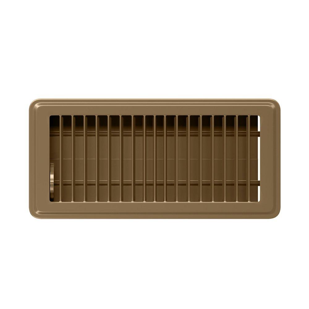 PROSELECT® Brown 12 in. for Residential Floor Diffuser in Brown Steel 