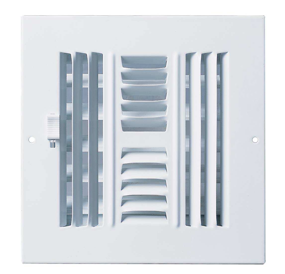 PROSELECT&reg; White 10 in. Steel Ceiling/Sidewall Register in White 