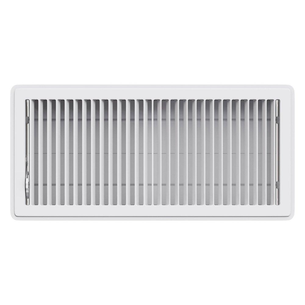 PROSELECT® White 10 in. for Residential Floor Diffuser in White Steel 