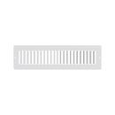 2 x 10 in. Toe Space Grill White