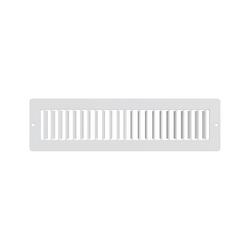 2 x 10 in. Toe Space Grill White