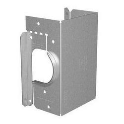 12 x 3 in. 16 ga Steel Double Stud Shoe