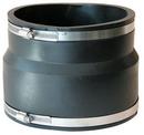 10 x 8 in. Clamp Reducing Plastic Coupling with Stainless Steel Band