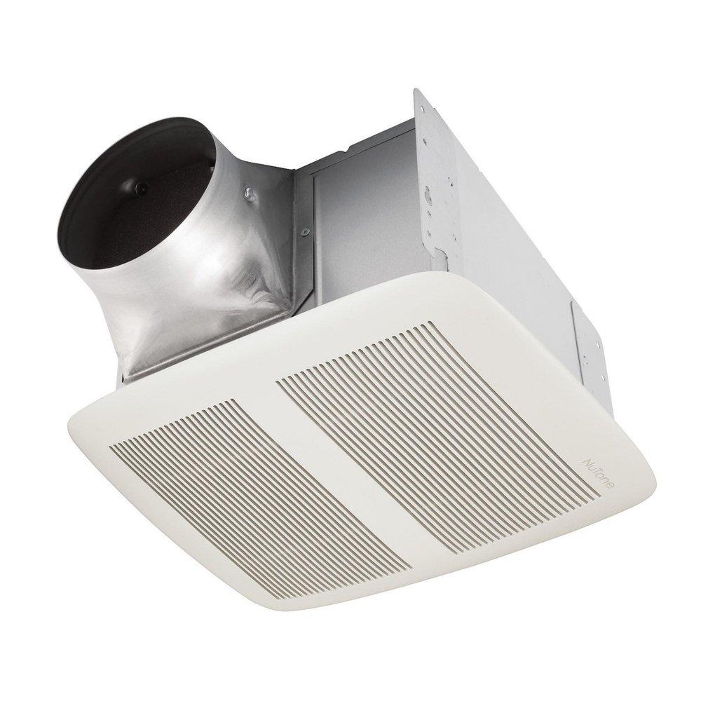 Broan White Bathroom Exhaust Fan in White 