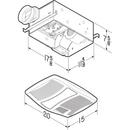 Broan White Bathroom Exhaust Fan in White 