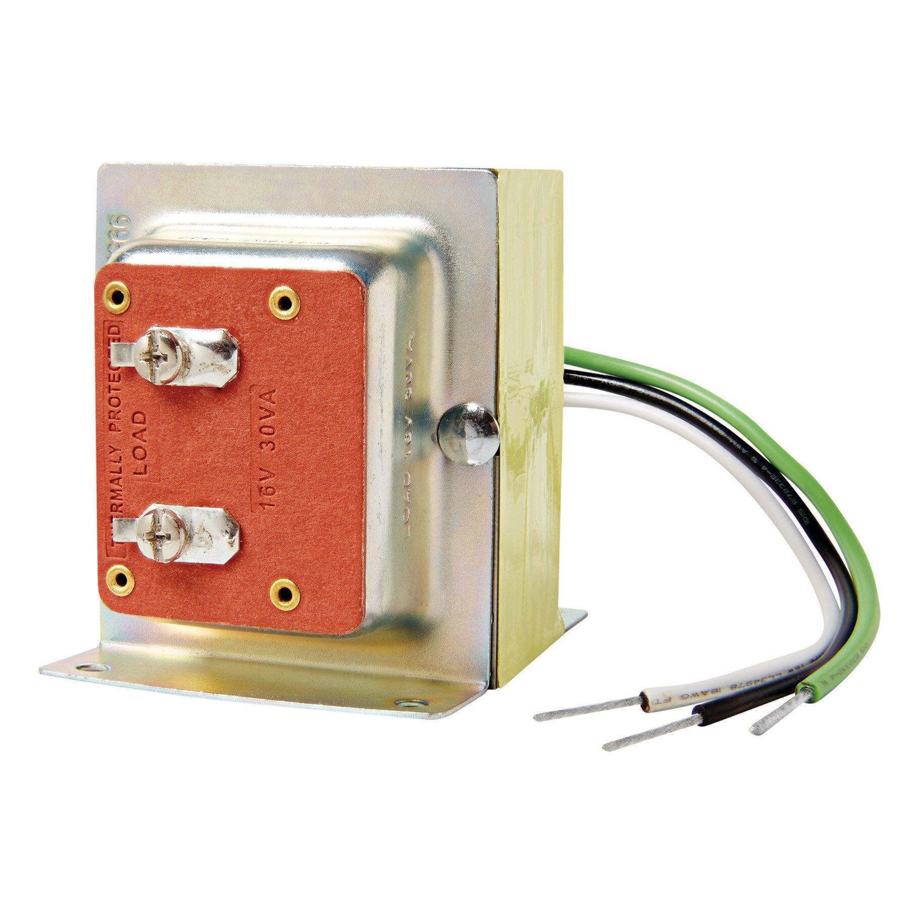 Broan-NuTone Ivory Doorbell Transformer 