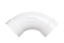 Broan White 2 in. Long Sweep 90 Degree Elbow 
