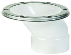 3 in. Plastic PVC Closet Flange with Test Cap