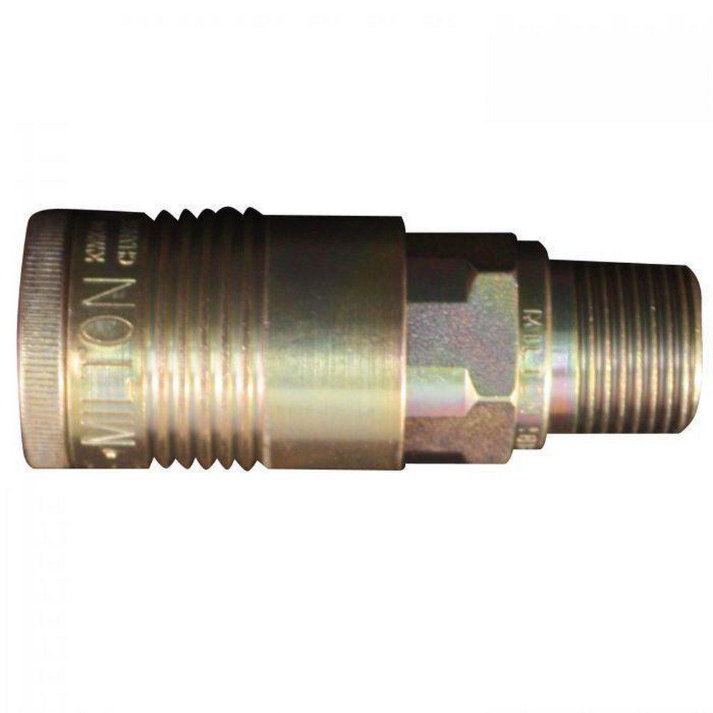 Milton MNPT Steel Air Coupler 